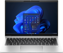 Looptop.se HP EliteBook 830 G10 silver aluminium laptop with 13.3-inch display and Windows 11 Pro interface