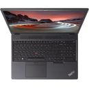 Looptop.se refurbished Lenovo ThinkPad P16v Gen 1 laptop with a 16-inch screen and full keyboard layout.